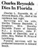Obituary for Charles Reynolds