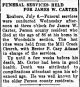James W Carter-Funeral Services
