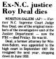 Roy L Deal-Death Notice