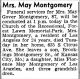 May Gover Montgomery-Obit