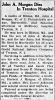 Obit. Morning News 3/22/1955