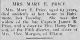 Obit. Cecil Whig 11/30/1907