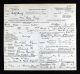 Death Certificate-Lucy E. Cary (nee Wood)