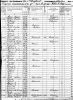 1850 Virginia Alleghany Co., Census showing Peter Carter Family Adjacent to Father, Thomas Carter
