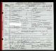 Death Certificate-Ella Wooding Coates (nee Carter)