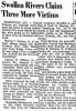 Drowning near White's Ferry-The Morning Herald dated 5/11/1964 provided by Carter Powell