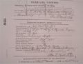 Marriage Record - James Leonard Holley and Alzeriella Gregory