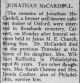Obit. Cecil Whig 7/29/1911