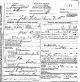 Death Certificate-John Wilson Davenport (child of Lucy and Joseph)