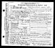 Death Certificate-Martha James Long (nee Powell)