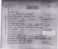 Marriage Record and Announcement