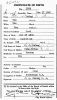 Birth Record of son Samuel Adams McGann
