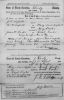 Marriage Record Sarah Carter and J.C. Russell