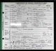 Death Certificate-Nannie Viola Oakes (nee Eanes)