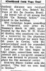 Medical Center 'Open House' from The Bee dated 8/15/1955 provided by Carter Powell mentions Oscar Lee Ramsey(2)