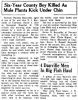 Obit. for Samuel W. Reynolds from The Bee dated 8/9/1947 provided by Carter Powell