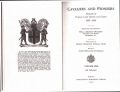 Cavaliers and Pioneers, Abstracts of Virginia Land Patents and Grants 1623-1666 Cover 