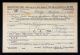 Draft Registration Card-William Edward Reynolds