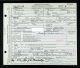 Death Certificate-Lewis Edward Wright Names Father, Mother and Wife