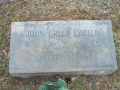Headstone of John Green Carter