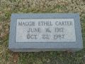 Headstone Margaret Ethel 'Maggie' Green