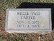 William 'Willie' Vass Carter-Headstone