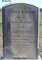 Luther Rice Blair Headstone