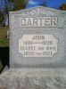 Headstone John & Isabell Carter (neeMcConnell)