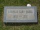 Tasville Carr Oakes Headstone