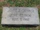 Headstone James Jefferson George