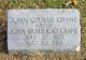 Headstone John Glover Crane