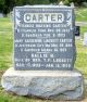 Headstone Francis Watkins Carter