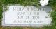 Headstone Stella Nelson (nee Reynolds)