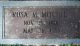 Headstone for Rosa M. Mitchell(neeMarlowe)