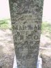 Headstone Mary M. Neel(nee Carter)