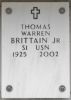 Thomas Warren Brittain, Jr. (Arlington Cemetery)