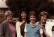 Reynolds Girls, Beverly Sue Britton Reynolds, Karen Carter Reynolds, Leslie Dawn Reynolds and Frances Hughes Carter Reynolds