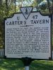 Carter's Tavern Marker