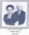 John Edward and wife Clara A. Charsha