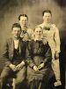 Nancy Potter Oaks and family...Nancy Potter, wife of Moses Kirby Oakes - seated bottom right. Daughter Mary Moses Oakes is top right