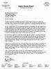 Cary Lafayette Carter Letter from Senator Carl Levin