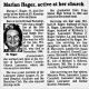 Marian Coulson Hager-Obit