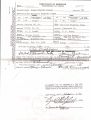Marriage Record for James Edwards Powell and Margaret Virginia Denny