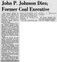 John Pegram Johnson-Obit