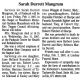 Sarah Durrett Mangrum-Obit