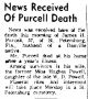 James H Purcell-Death Notice