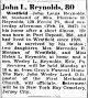 Obit. The Currier News  2/15/1947