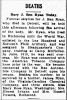 Obit. Richmond Times Dispatch 6/27/1926