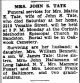 Obit. Richmond Times Dispatch 9/25/1939