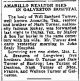Obit. William Sanford Turner-The Galveston Daily News dated May 25, 1934